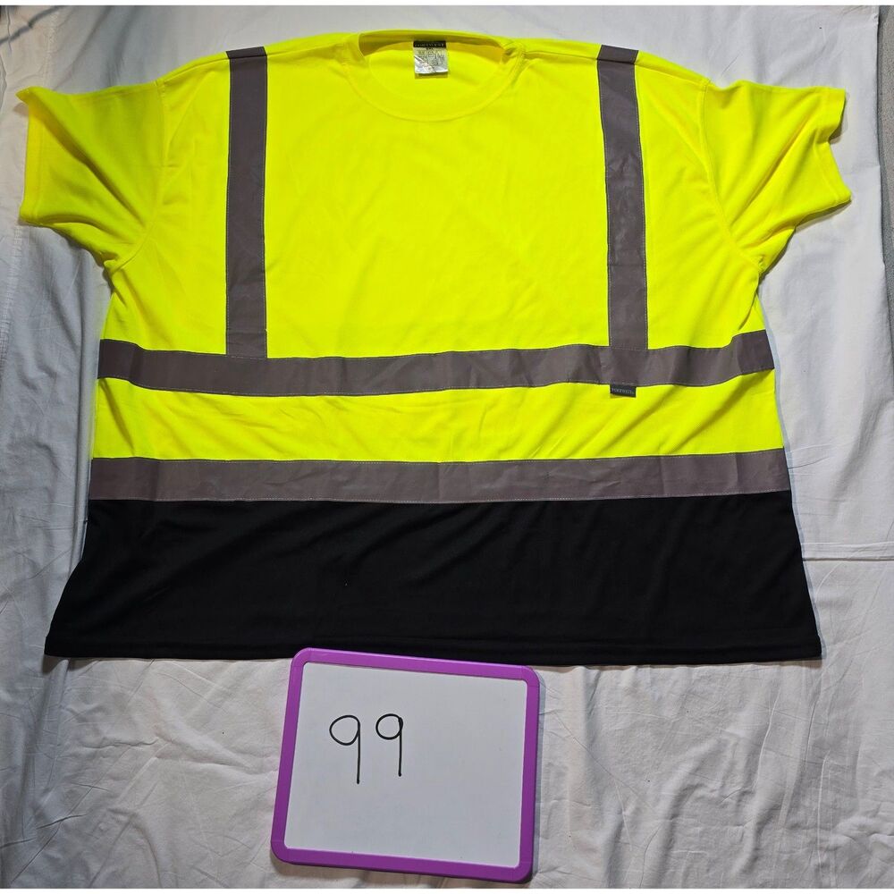 2 - Portwest High Visibility Size 6XL Men's Work Shirts - 99